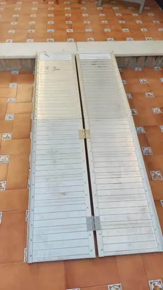 Rampa aluminio plegable grande