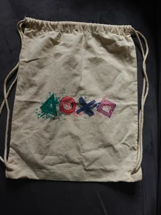 Bolsa de tela con símbolos PlayStation