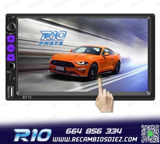 RADIO 2DIN GPS 7" TÁCTIL BLUETOOTH USB SD