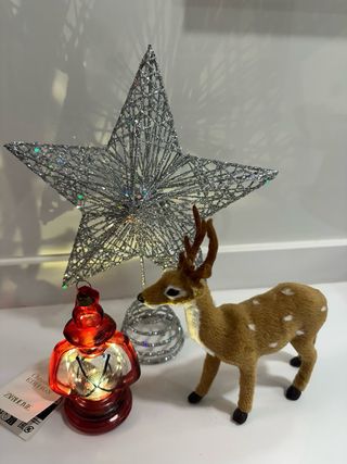 Adornos Navideños Zara Home Estrella y Farolillo