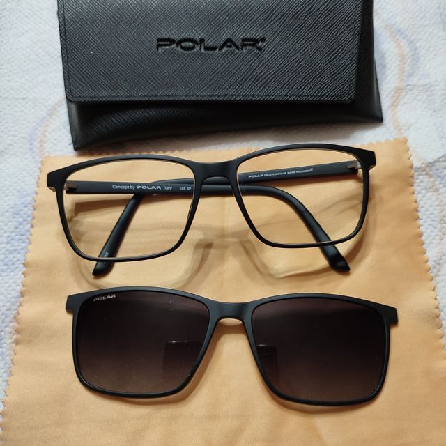 Occhiali Polar Neri e Marroni