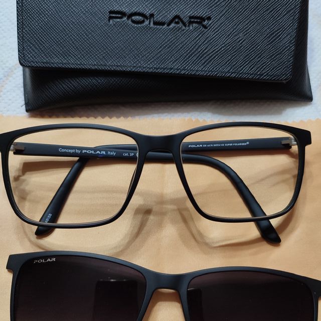 Occhiali Polar Neri e Marroni