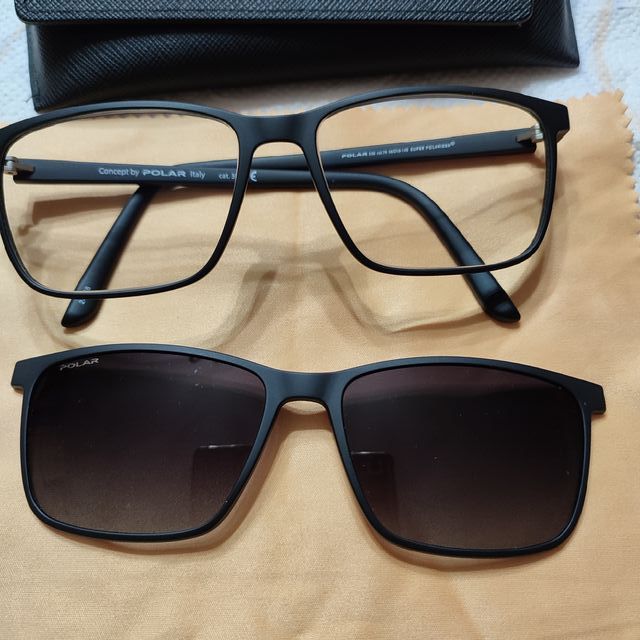 Occhiali Polar Neri e Marroni