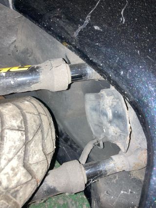 Horquilla, llantas, reenvío y eje Axis