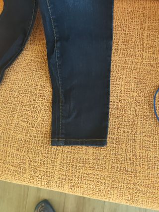 Pantalón vaquero Milano Push Up Mujer Azul