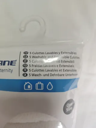 Culotte postparto Jane Talla Única Blanco