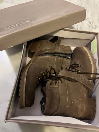 Scarponcini donna COX marroni taglia 37