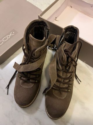 Scarponcini donna COX marroni taglia 37