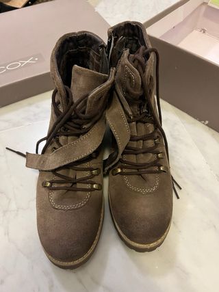 Scarponcini donna COX marroni taglia 37