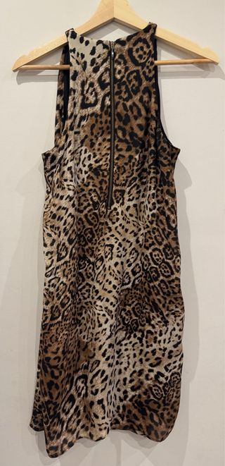 Vestido estampado leopardo