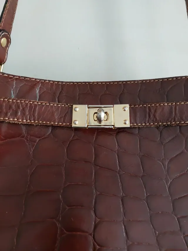 Bolso marrón vintage