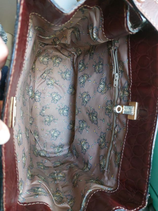 Bolso marrón vintage