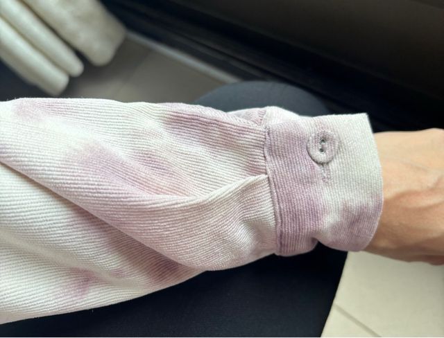 Camisa oversize tie-dye Stradivarius Talla S