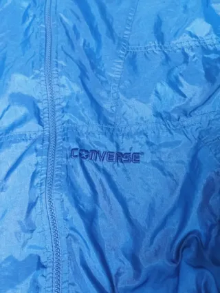 Converse Cortavientos Azul