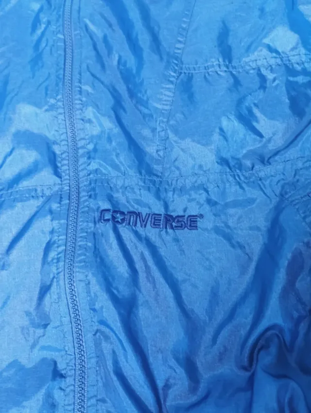 Converse Cortavientos Azul