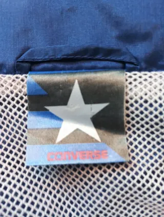 Converse Cortavientos Azul