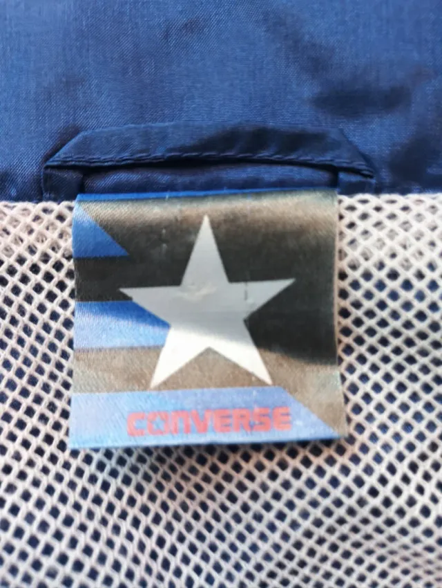 Converse Cortavientos Azul