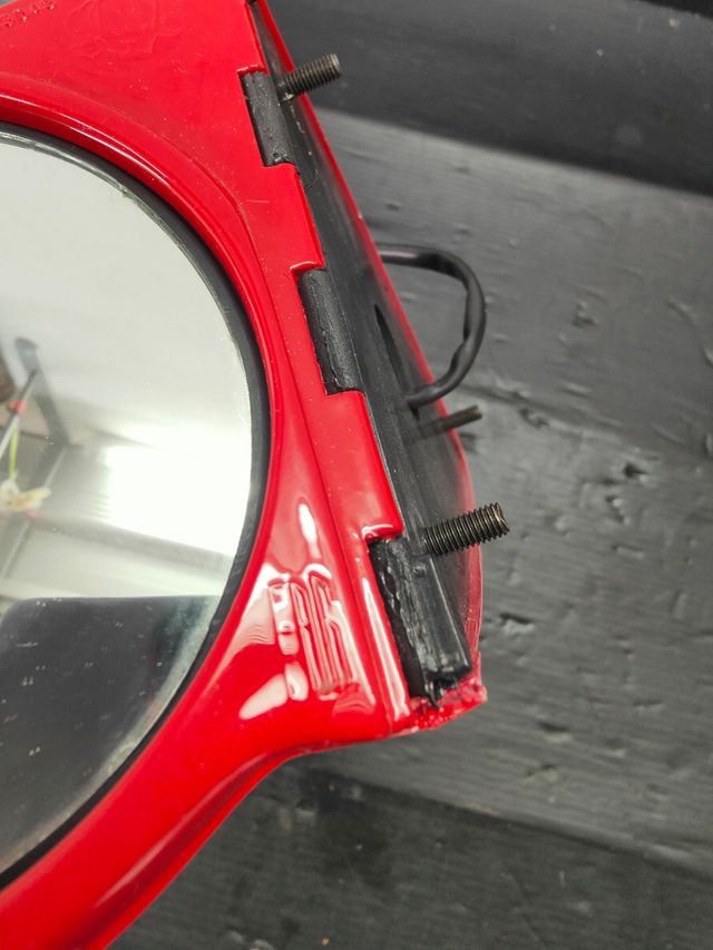 Specchietto Sinistro Cagiva C12 Rosso