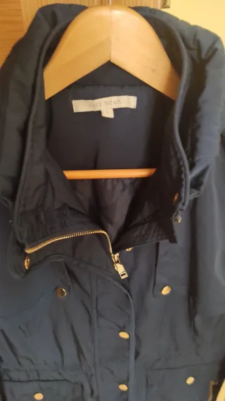 Chaqueta Easy Wear Mujer Talla L Azul