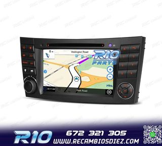 RADIO NAVEGADOR 7" PARA MERCEDES CL. E W211 CLS W219 USB GPS