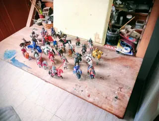 Guida i soldati a cavallo