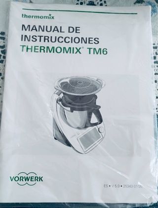 Thermomix TM6 Vorwerk nueva+ funda+ utensilios