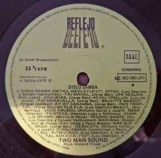 LP Two Man Sound Disco Samba
