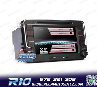 RADIO NAVEGADOR 7" PARA SEAT SKODA VOLKSWAGEN VW USB GPS TAC