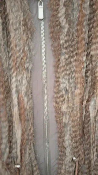 Chaquetón reversible pelo natural