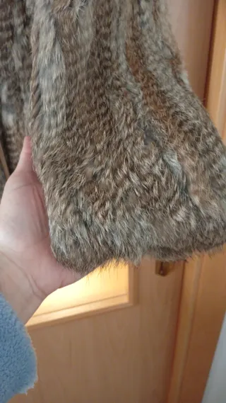 Chaquetón reversible pelo natural