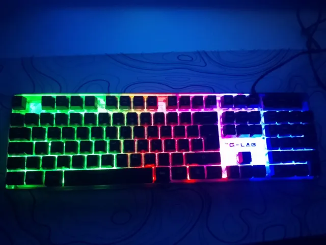Teclado Gaming G-LAB Keyz Neon RGB