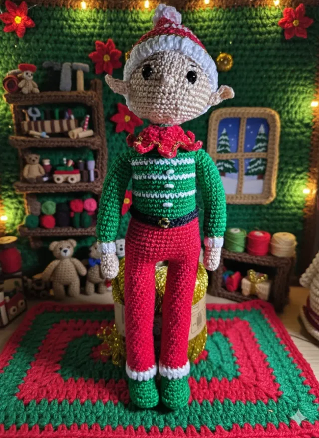 AMIGURUMI Elfo DE GANCHILLO