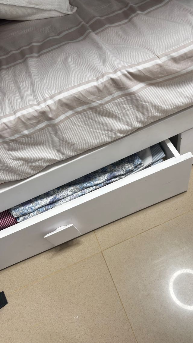 Litera madera lacada blanca