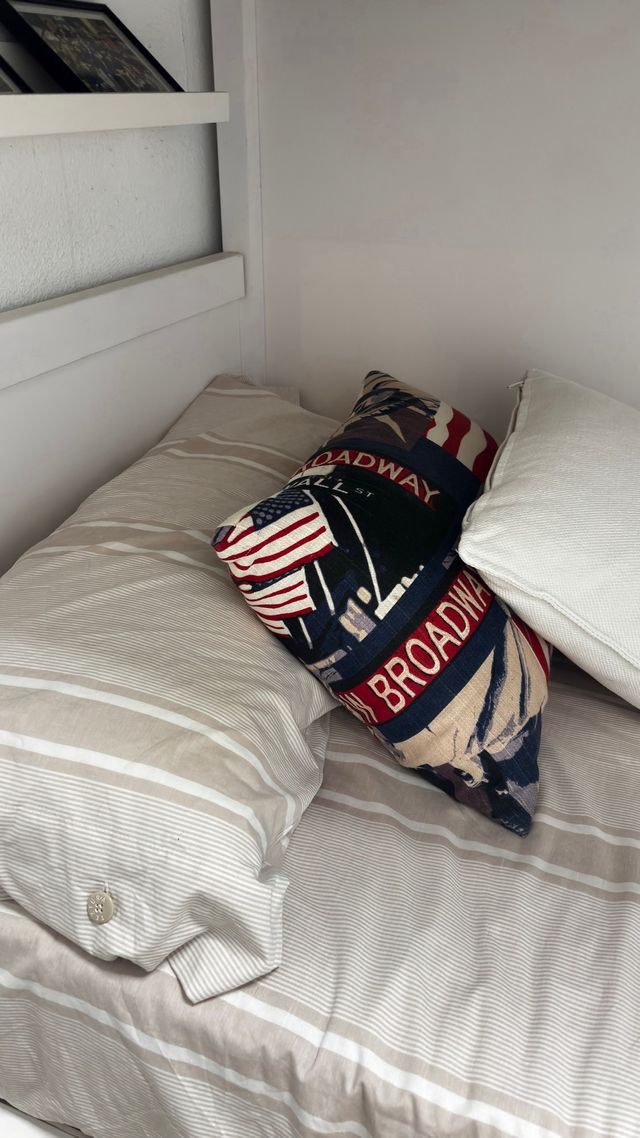 Litera madera lacada blanca