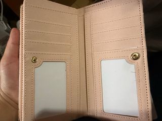 Monedero Guess Rosa Dorado