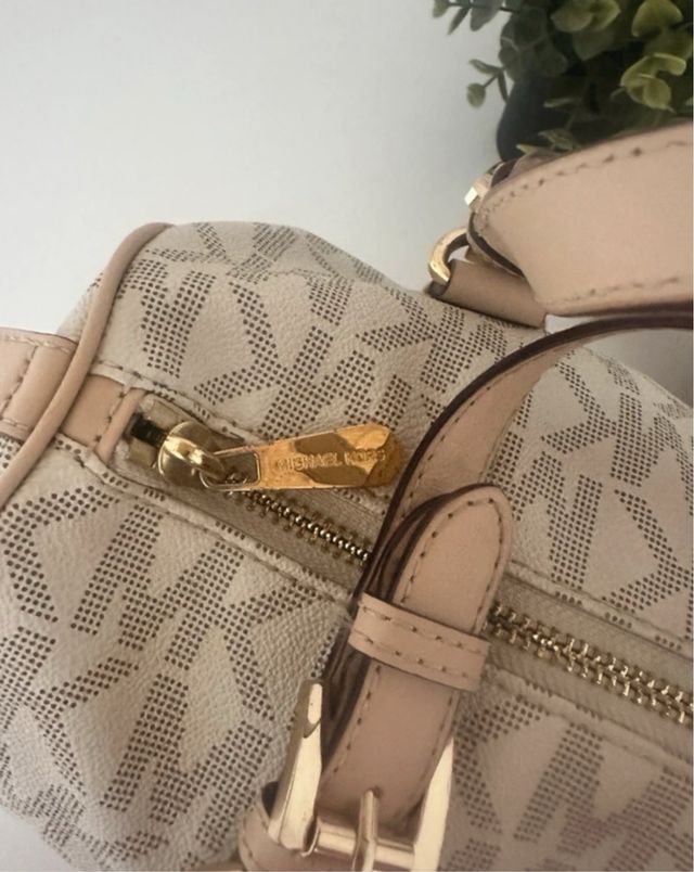 Bolso Michael Kors Piel Beige/Oro