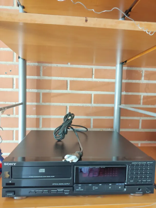 Sony CDP-M77 Reproductor CD