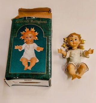 Bambino Gesù en yeso