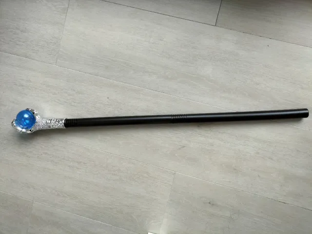 Báculo Azul y Plateado