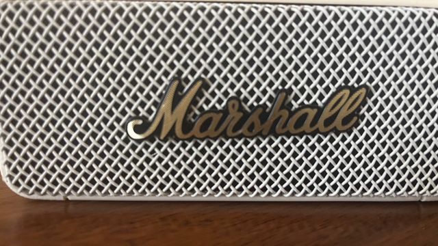 Altavoz Marshall Emberton Beige/Dorado