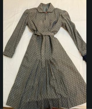 Abito vintage grigio