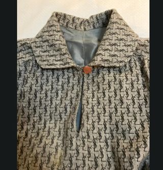 Abito vintage grigio