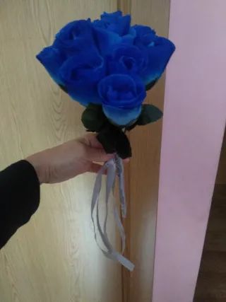 Disfraz Novia Cadáver Azul Talla 11-12 años