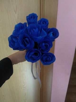 Disfraz Novia Cadáver Azul Talla 11-12 años