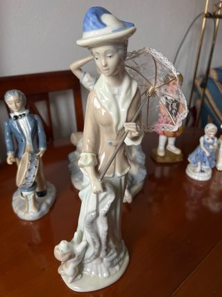 Lote figuras porcelana