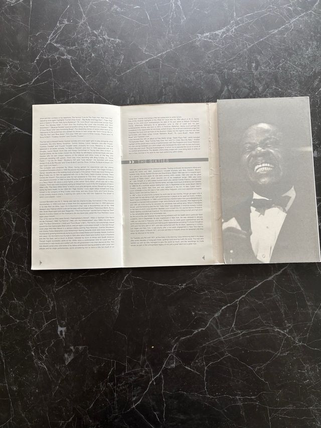 Colección CD Louis Armstrong The Man With The Trum