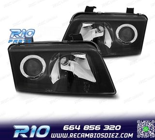 FAROS CON PROYECTOR AUDI A4 B5 94-98 LOOK XENON NEGROS