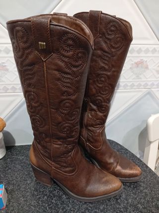 Botas cowboy Mustang marrones