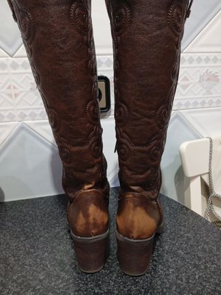 Botas cowboy Mustang marrones