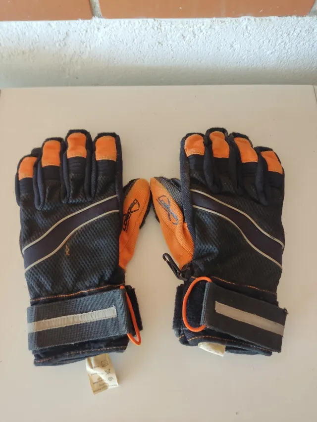 Guantes Longboard Loaded Naranja/Negro